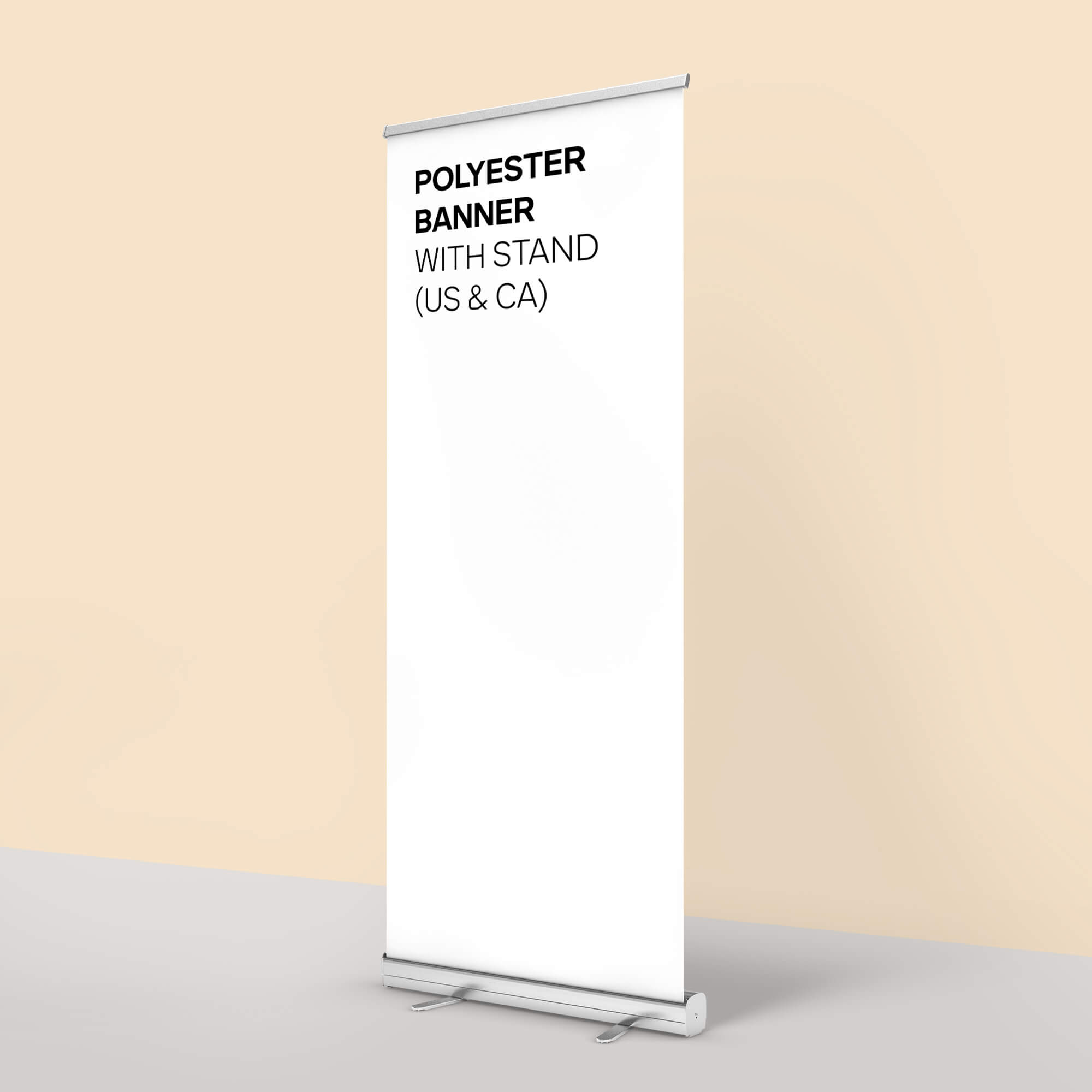 Polyester roll up banner with stand (US & CA)