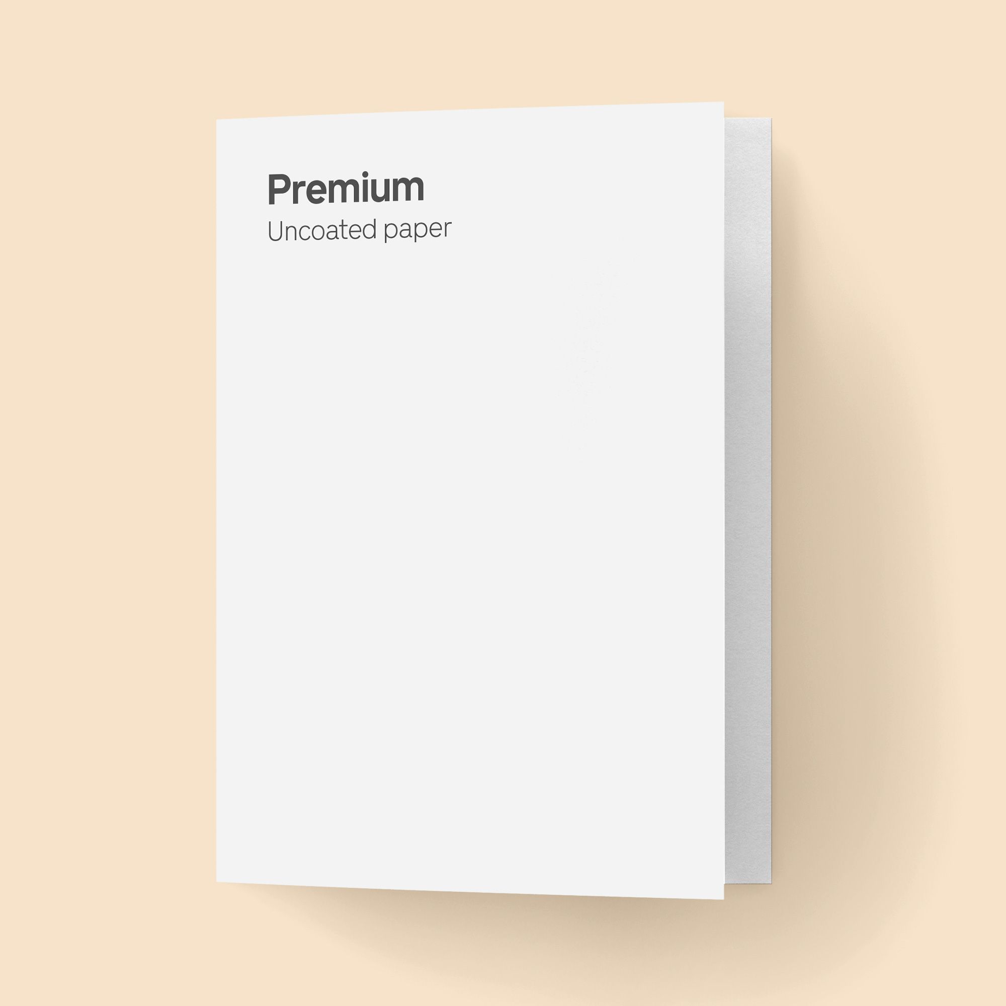 Premium uncoated paper