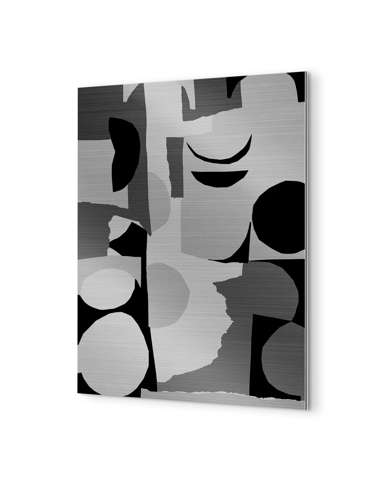 Brushed Aluminum Print